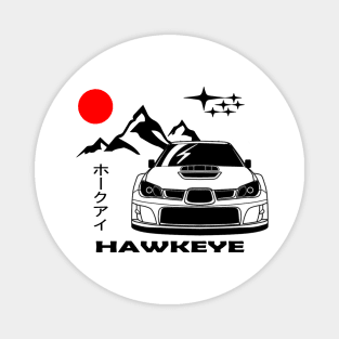 Impreza hawkeye WRX STI, JDM Magnet